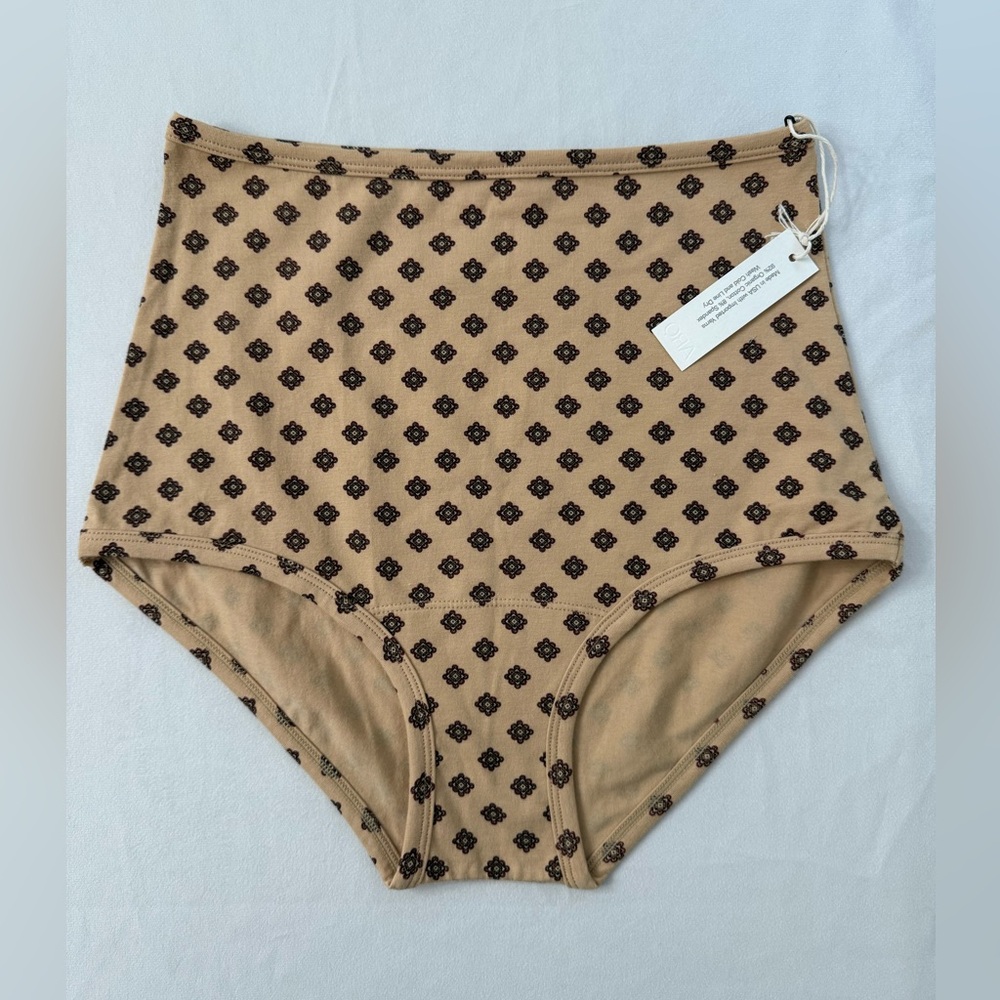 ARQ Organic Cotton Hi Rise/Waist Undies Foulard M
